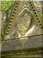 SK5459 : Mansfield Cemetery, Wildman memorial, detail by Alan Murray-Rust