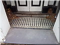 SH6874 : A tiled porch floor on Station Road, Llanfairfechan by Meirion