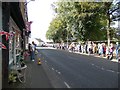 SJ9593 : Watching the Tour of Britain by Gerald England