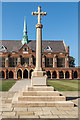 TQ1656 : War memorial, St John's School by Ian Capper