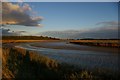 TM3957 : River Alde, looking downriver towards Snape Warren by Christopher Hilton