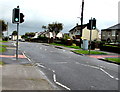 SS9769 : Llanmaes Road pelican crossing, Llantwit Major by Jaggery