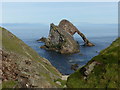 NJ4968 : Bow Fiddle Rock, Portknockie by Alan Murray-Rust