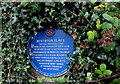 SS9868 : Boverton Place blue plaque, Boverton by Jaggery