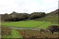 SS7049 : Lynton Cricket Ground: the view from the south stand by Martin Tester