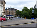 NS5767 : Traffic island on Kelvin Drive, Glasgow by Ruth Sharville