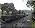 SH6945 : Steam train at Blaenau Ffestiniog by Gerald England