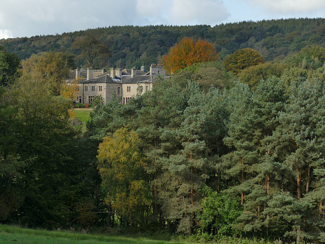 A glimpse of Harden Grange