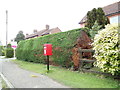 TL9331 : Wormingford Post Office Postbox (set of 2 images) by Geographer