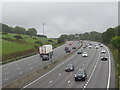 TQ3652 : M25 near Godstone by Malc McDonald