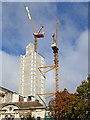 SP0686 : New tower block in Birmingham by Roger  D Kidd