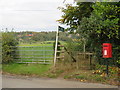 TQ4063 : Public footpath at Nash, near Keston by Malc McDonald