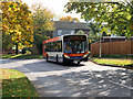 SP7964 : Bus on Crestwood Road by David Dixon