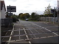 TL7720 : Level Crossing on Bulford Mill Lane by Geographer