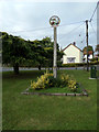 TL7920 : Cressing Village sign by Geographer