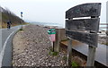 SH9278 : Wales Coast Path at Traeth Pensarn Beach by Mat Fascione