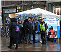 NS5965 : Glasgow Friends of Israel stall on Buchanan Street by Thomas Nugent