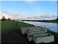 TL3974 : Water tubs - The Ouse Washes by Richard Humphrey