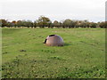 TL3974 : Gun turret - The Ouse Washes by Richard Humphrey