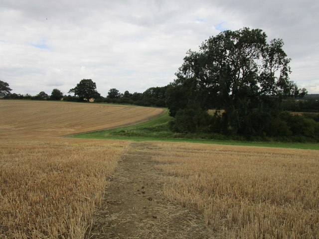 View downhill to The Spa