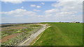 SD4253 : Lancashire Coastal Way S of Cockersand Abbey by Colin Park