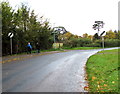 SO7708 : End of the 30 zone, School Lane, Whitminster by Jaggery