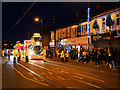 SD3347 : Illuminated Tram on Lord Street by David Dixon