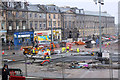 NT2574 : Road works, Picardy Place (2) by Jim Barton