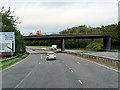 NS3241 : Northbound A78 approaching Eglinton Interchange by David Dixon