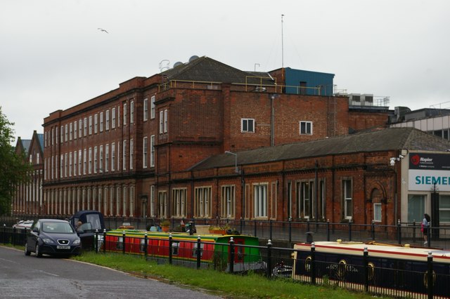 Lincoln: factories along Waterside South