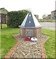 TF8425 : RAF West Raynham airfield memorial by Adrian S Pye