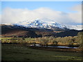 NN5609 : Snow-covered Ben Ledi by Alan O'Dowd