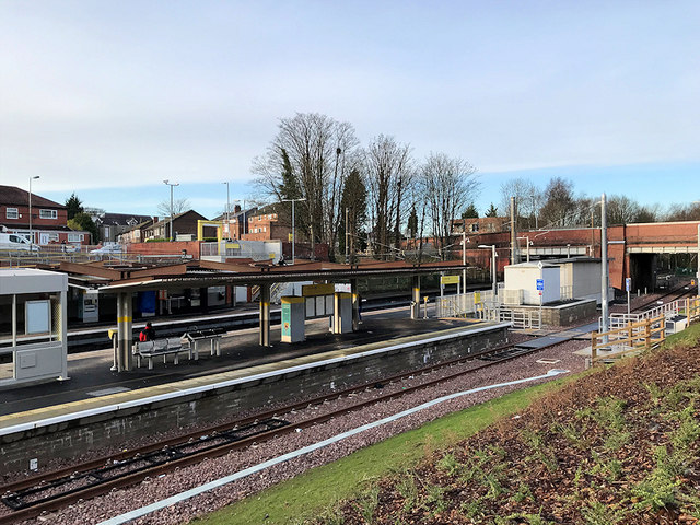 Crumpsall Metrolink Station, December 2019