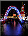 SJ8498 : Christmas at Piccadilly Gardens by David Dixon