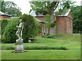 SU3227 : Mottisfont Abbey - back of the stable block by Chris Allen