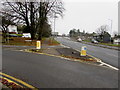 ST3089 : Triangle at a Malpas junction, Newport by Jaggery