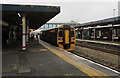 SS7597 : Manchester Piccadilly train in Neath station by Jaggery