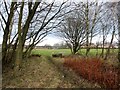 NZ1651 : Entrance to playing fields by Robert Graham