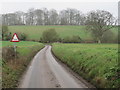 TL4824 : Minor country lane near Farnham by Malc McDonald