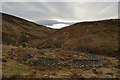 NC9122 : Sheepfold by the Kildonan Burn, Sutherland by Andrew Tryon