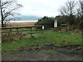 NY0066 : Information point, Caerlaverock NNR by Christine Johnstone