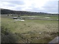 NY7063 : Waterlogged land near Bellister Haugh by Christine Johnstone