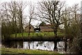 TM1855 : Farm buildings at Pearl's Farm by P Gaskell