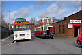 SD8400 : Heritage Buses outside the Museum of Transport by David Dixon