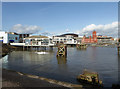 ST1974 : Cardiff Bay waterfront by Chris Allen