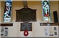 SJ9696 : War memorials in St Mary's by Gerald England