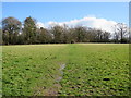 TQ5641 : Footpath across a field near Southborough by Malc McDonald