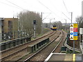 TQ3688 : Train leaving St. James Street, Walthamstow by Malc McDonald