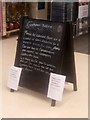 TM3862 : Sign of the times: Saxmundham Tesco, during Coronavirus alert by Christopher Hilton