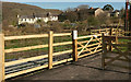 SX7881 : Gates on Wray Valley Trail by Derek Harper